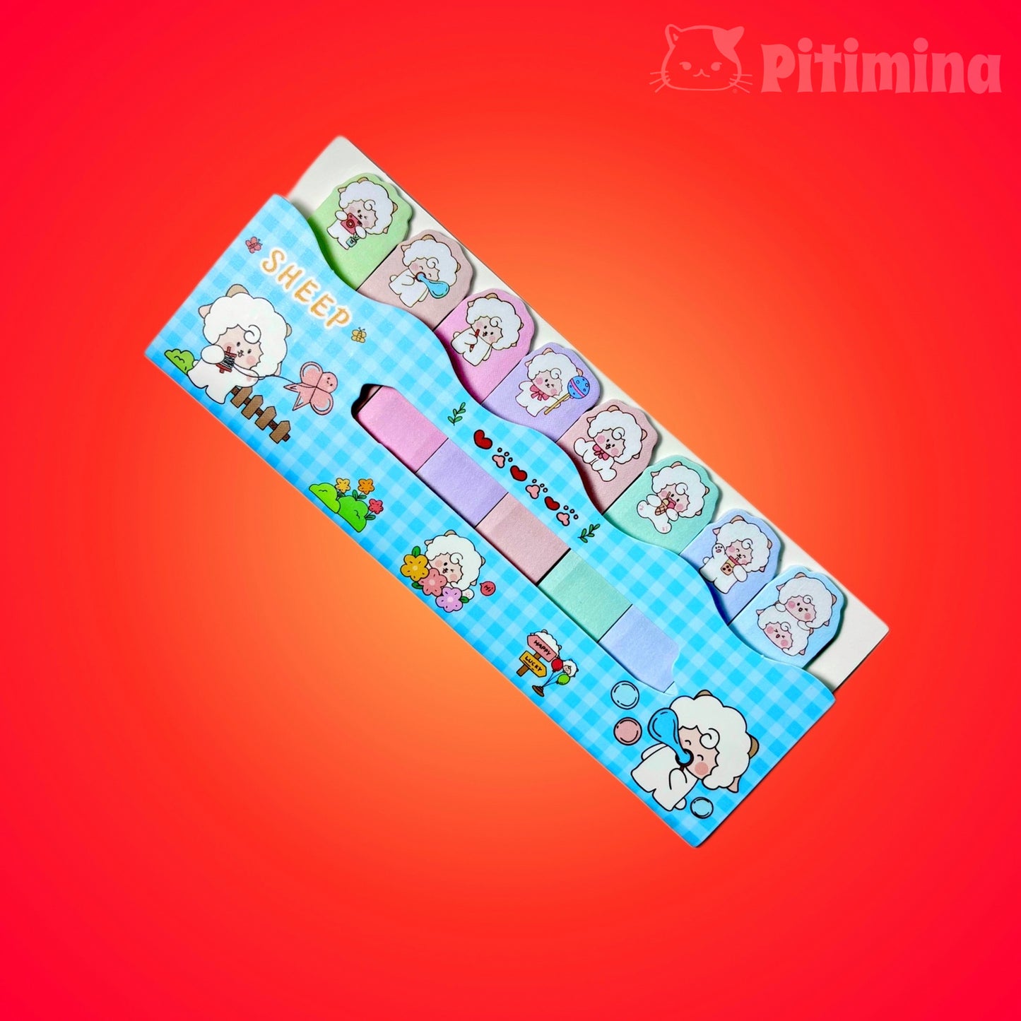 Etiquetas adhesivas con diseños