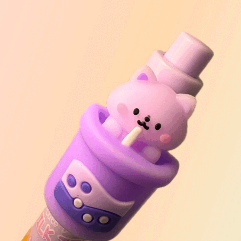 Animal pens in bubble tea