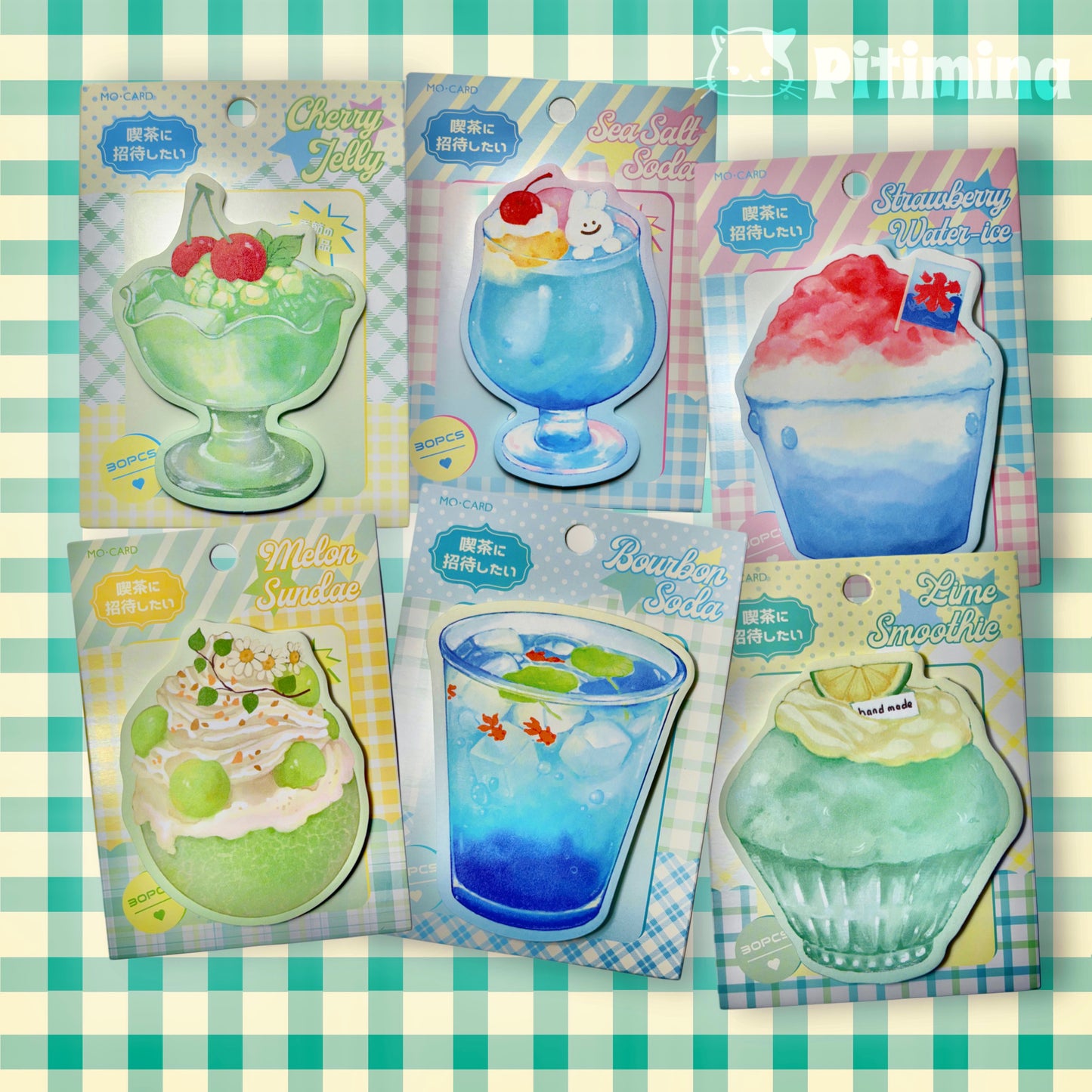 Refreshing Cafeteria Sticky Notes