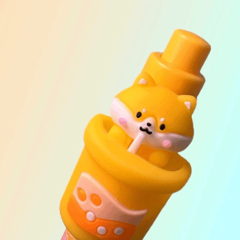 Animal pens in bubble tea