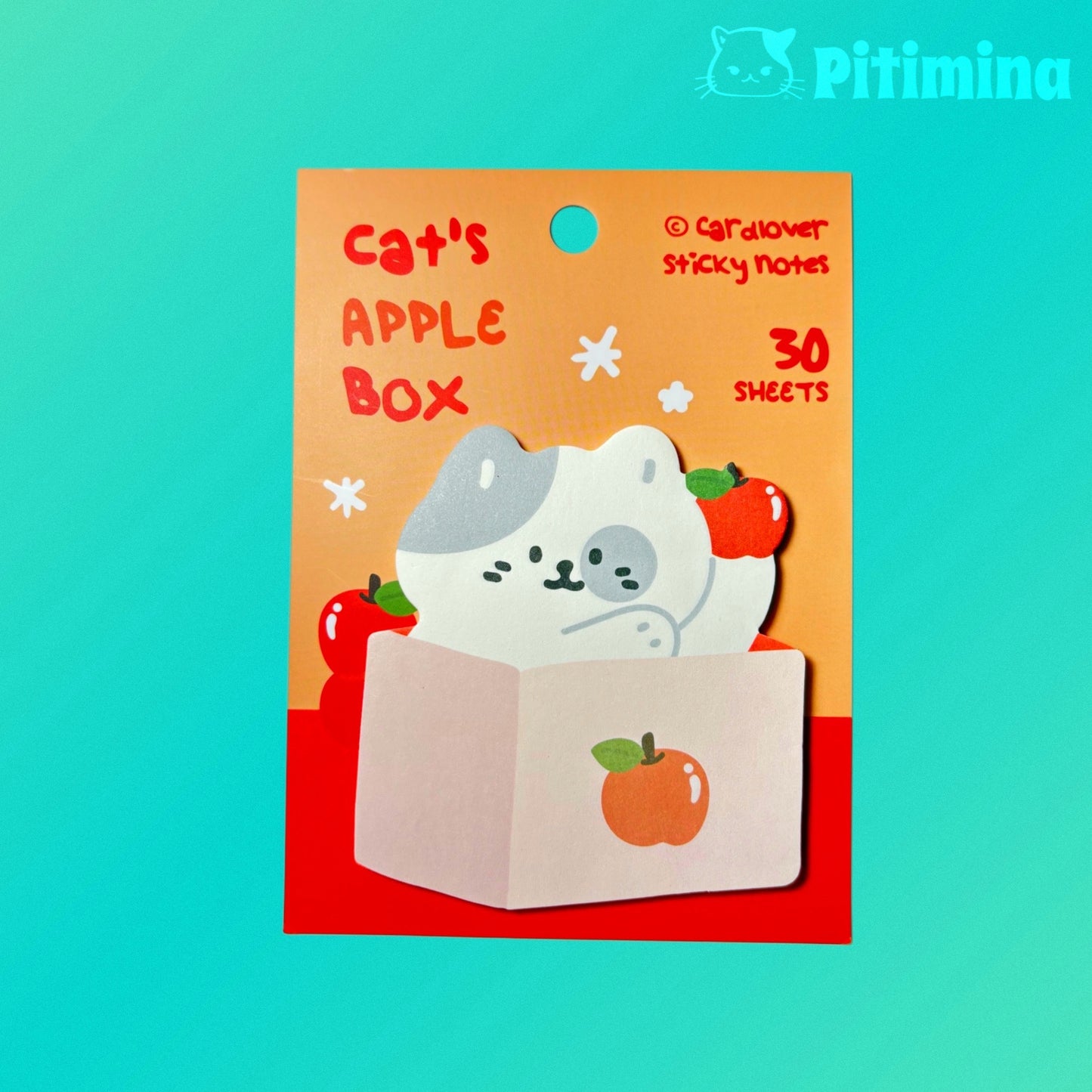 Cat's Box Sticky Notes