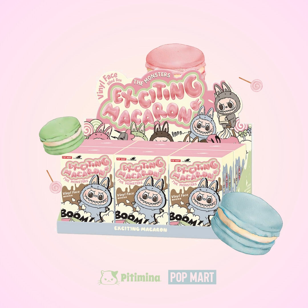 The Monsters Labubu Exciting Macaron Blind Box